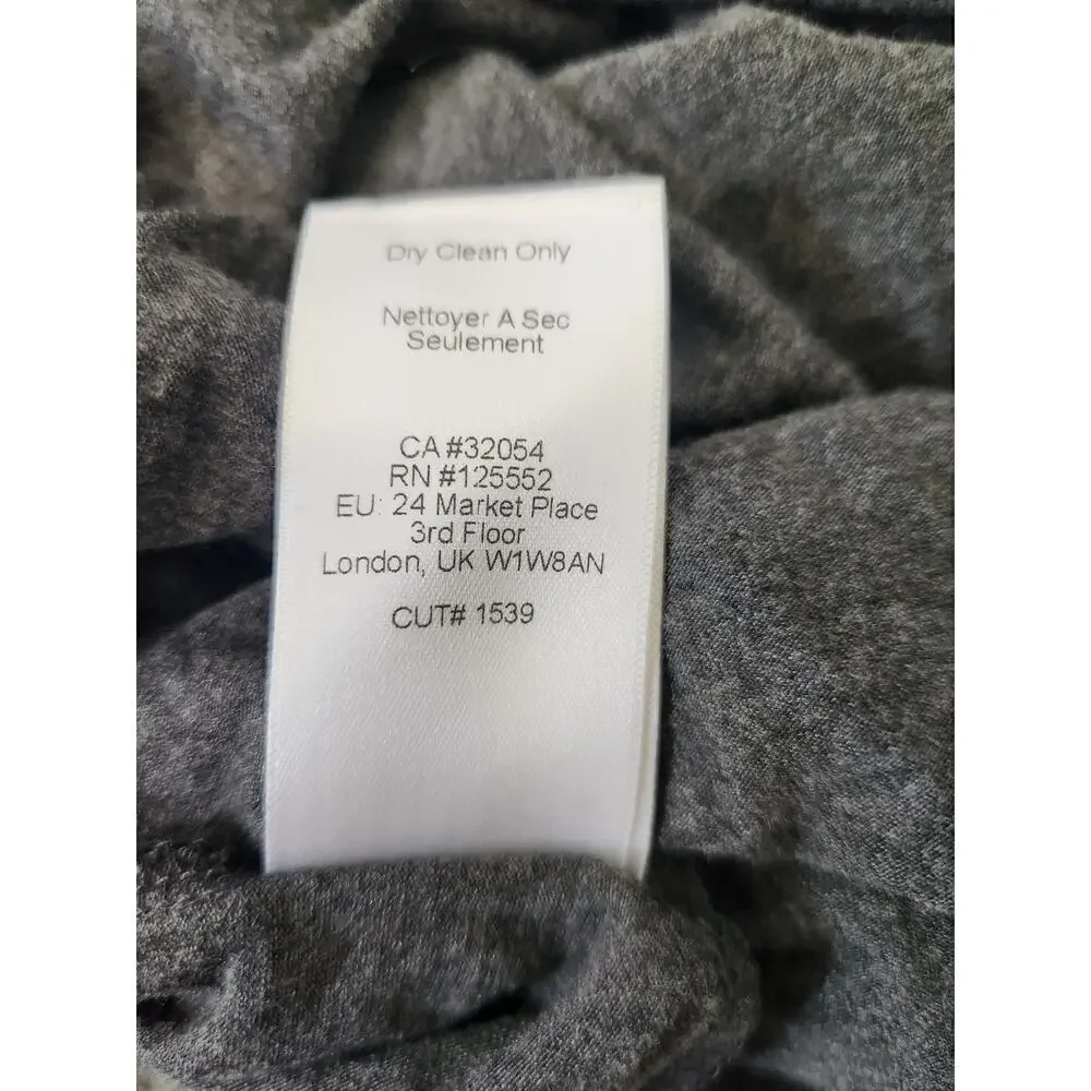 Dolan Left Coast Piper Womens Sweater Dress heathered gray sz S cozy, bonfire - Picture 7 of 10